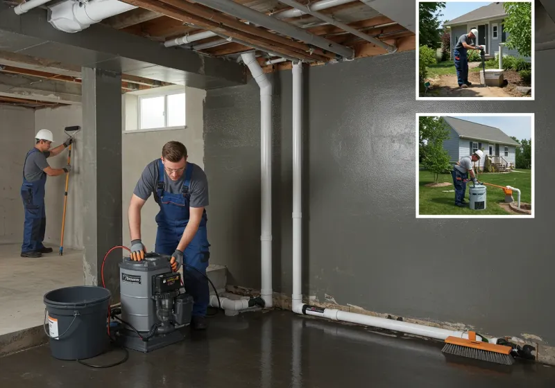 Basement Waterproofing and Flood Prevention process in Columbus Air Force Base, MS